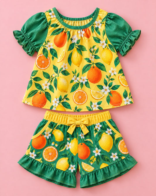 Conjunto Cítrico Amarelo e Verde - foto 2