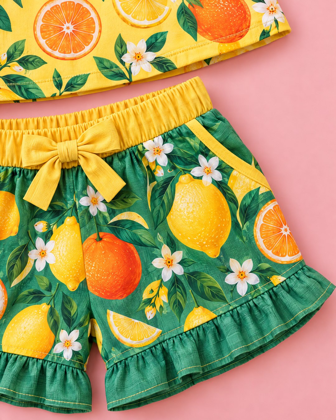 Conjunto Cítrico Amarelo e Verde - foto 3