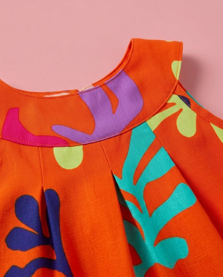 Vestido Laranja - foto 2