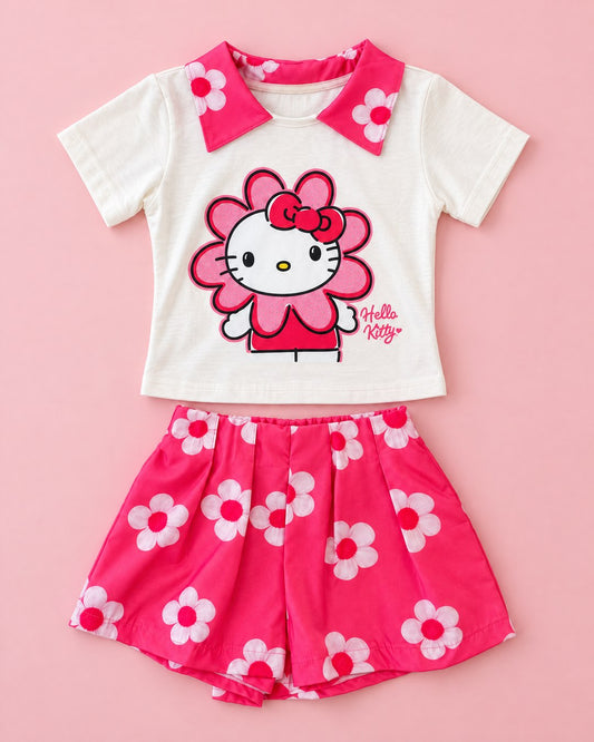 Conjunto Hello Kitty Floral - foto 1