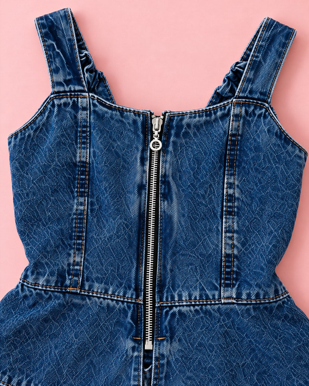 Conjunto Jeans com Blusa Peplum - foto 2