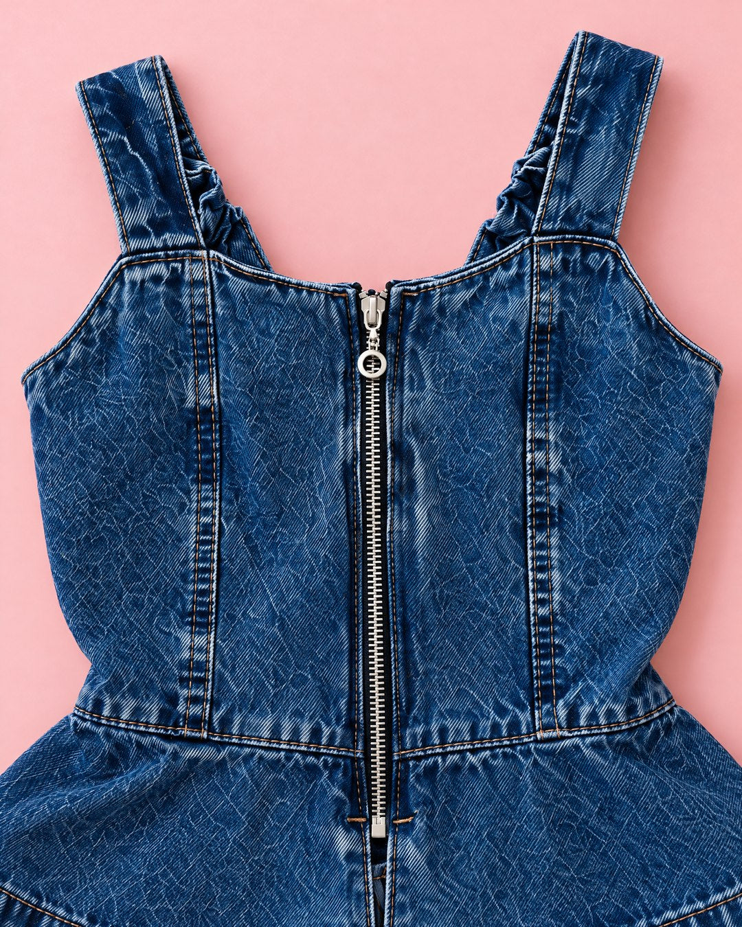 Conjunto Jeans com Blusa Peplum - foto 3