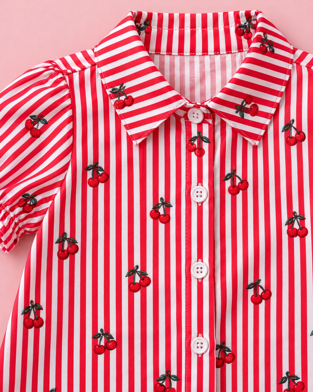 Conjunto Listras com Cerejas - foto 2