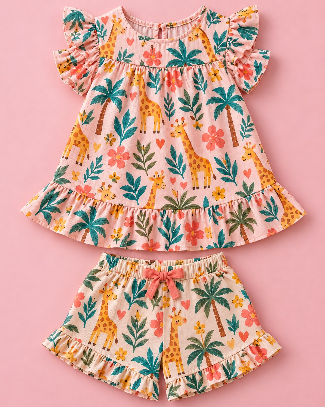 Vestido e short savana florida - foto 2