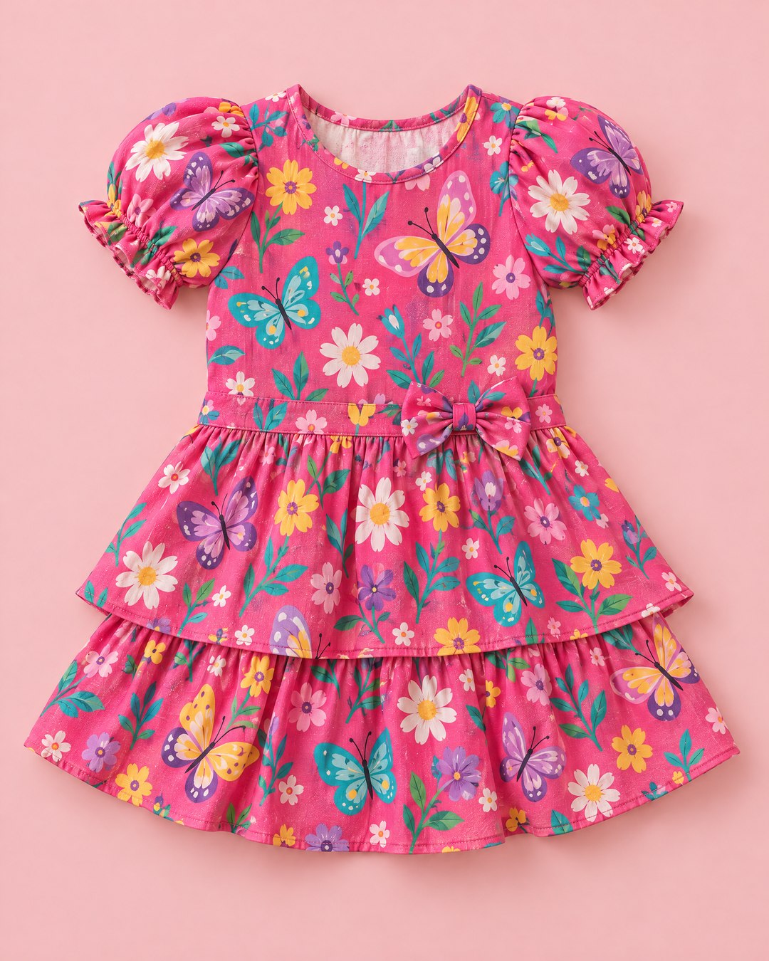 Vestido Jardim de Borboletas - foto 1