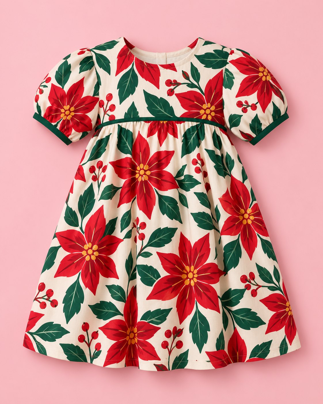 Vestido Jardim Natalino - foto 1