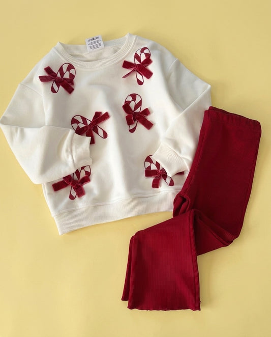 Conjunto candy cane vermelho - foto 1