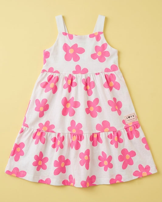 Vestido flores rosas - foto 1